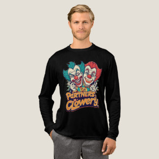 Partner im Clownery (Lustiger Clown-Wortspiel) Tri-Blend Shirt