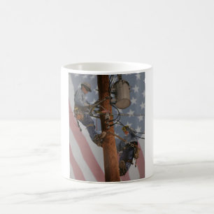 Partner im Power - USA Kaffeetasse