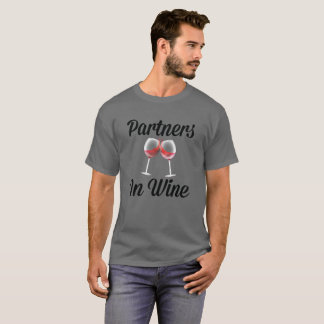 Partner im Wein-fantastischen T - Shirt