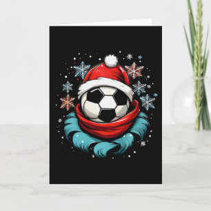 Partner-Spaß-Outfit Nikolaus Weihnachten Santa Fuß Karte
