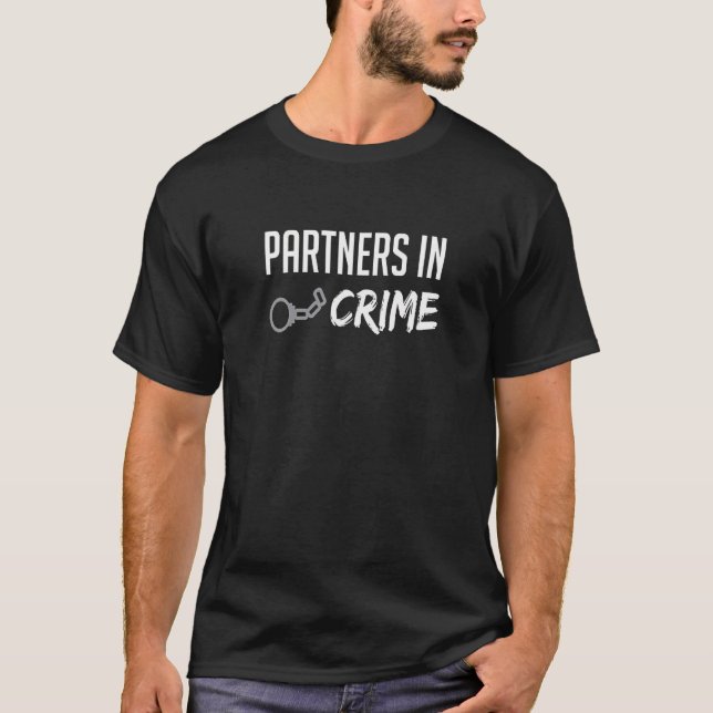 Partners - herein - Verbrechen die bester T-Shirt (Vorderseite)