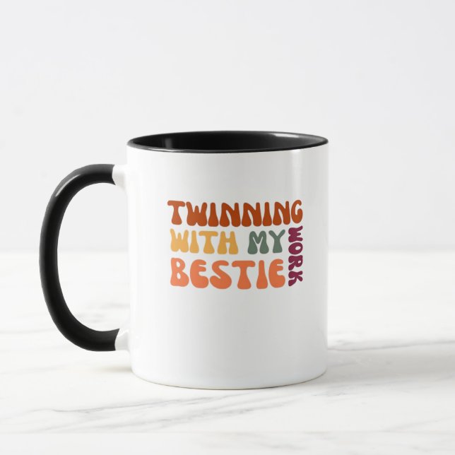 Partnerschaften mit meinen Arbeitskräften - Funny  Tasse (Links)