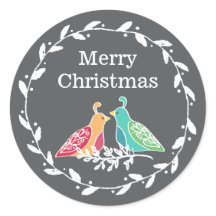 Partridge Birds Rustikaler Wreath Frohe Weihnachte