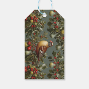 Partridge in einem Birnenbaum Geschenkanhänger