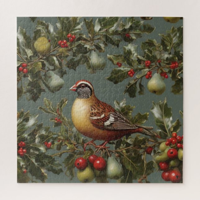 Partridge in einem Birnenbaum Puzzle (Vertikal)