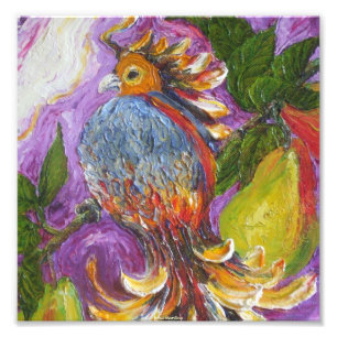 Partridge in einem Pee Tree Fine Art Poster