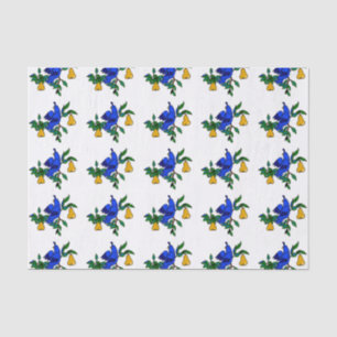 Partridge in einem Zinnpapier Seidenpapier