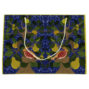 Partridge in einer Birnbaum-Geschenktasche Große Geschenktüte