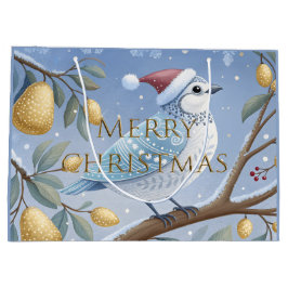 Partridge in einer Birnbaum-Geschenktasche Große Geschenktüte