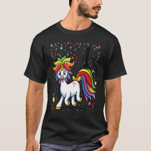 Party 1 Jahr Einhorn Party 1. Geburtstag T-Shirt