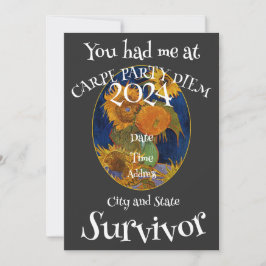 Party 2024 Dance Mixer Gartensitzgarten Einladung