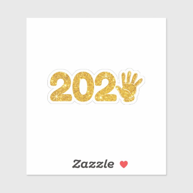 Party 2025 - Neues Jahr 2025 Aufkleber (Blatt)