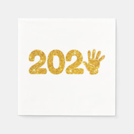 Party 2025 - Neues Jahr 2025 Serviette