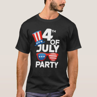 Party 4. Juli Amerika hat Sonnenbrille Kinder Jung T-Shirt