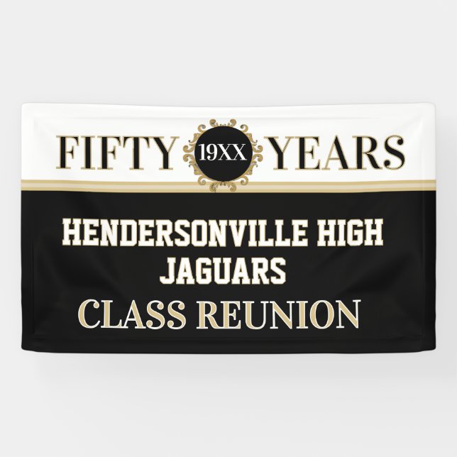Party! 50. Jubiläumsbanner Banner (Horizontal)