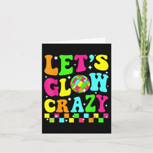 Party 80er Group Team Lasse Crazy Retro farbenfroh Karte