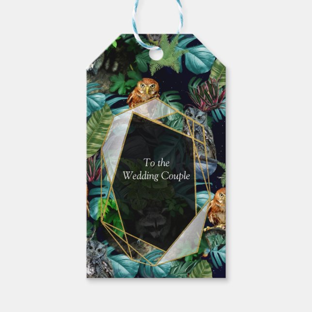 Party-Abendfest zum Thema Geschenkanhänger (Vorderseite)