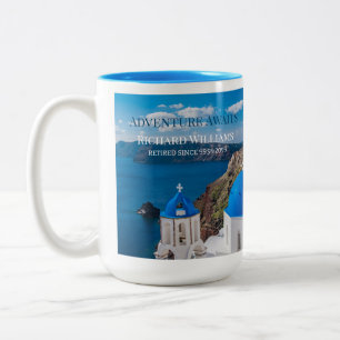 Party Adventure Awaits Griechenland Medit Zweifarbige Tasse