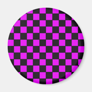 Party an der Tafel in Rosa Magnet