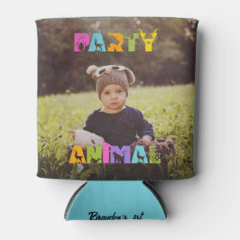 Party Animal Gutes Custom Foto Dosenkühler