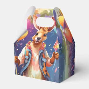 Party Animal Niedlich Kangaroo v3 Geschenkschachtel