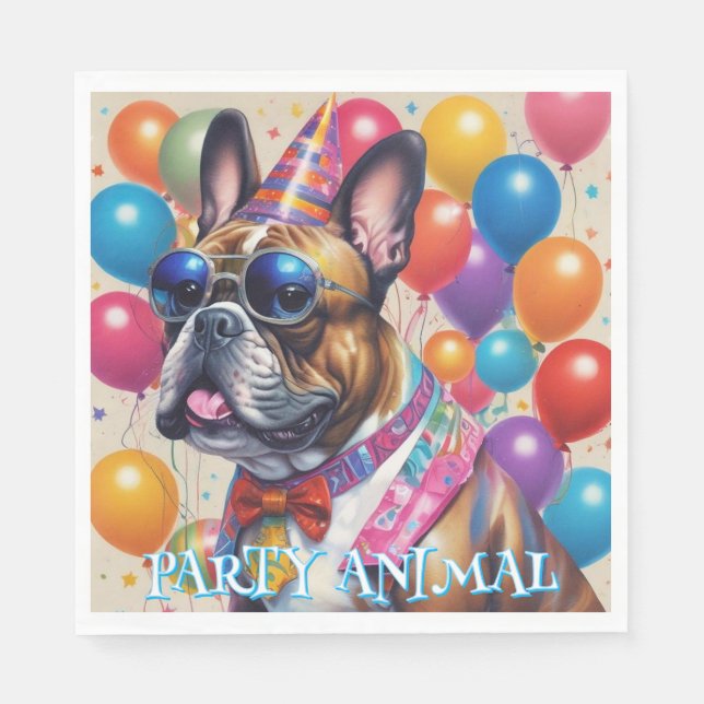 Party Animal Party Napkins Serviette (Vorderseite)