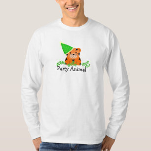 Party Animal - Tiger T-Shirt