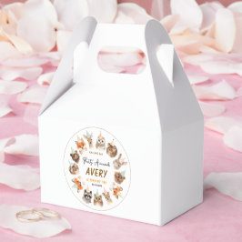 Party Animals 2nd Birthday | Cute Jungle Animal Geschenkschachtel