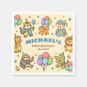 Party Animals Kindergeburtstagskinderparty Skurril Serviette
