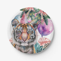 Party Animals Safari Jungle Wild Einen Geburtstag