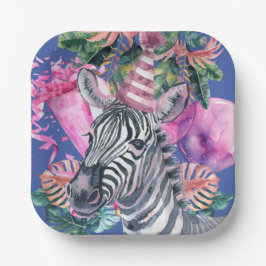 Party Animals Safari Wild One Boy Geburtstagsparty Pappteller