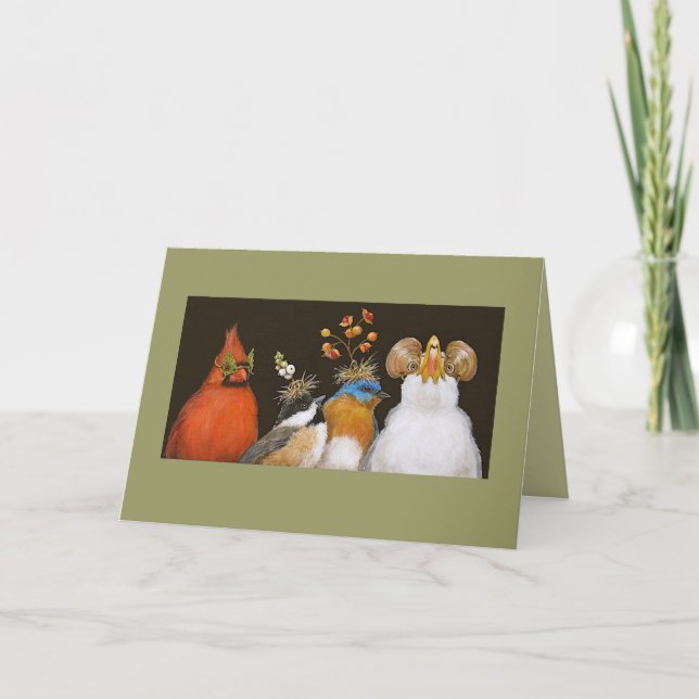 Party auf der Aviären Karte (Vorderseite)