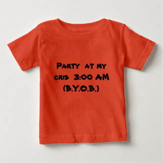 Party auf Einladung Baby T-shirt