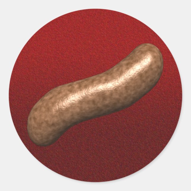 Party-Aufkleber Runder Aufkleber (Vorderseite)