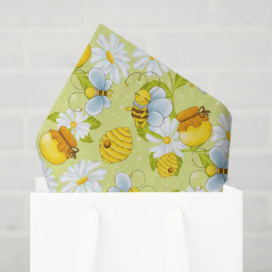 Party aus gegartem Honigbienen Seidenpapier