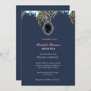 Party aus Hochgarten, schöne, weiche Pastellfarben Einladung