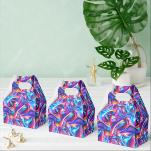 Party aus niedlich gekacheltem Imitat Geschenkschachtel