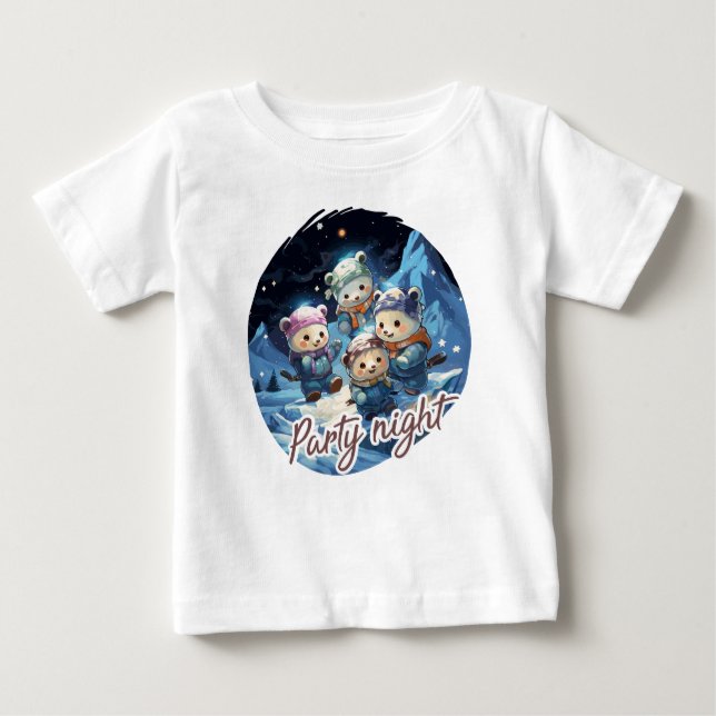 Party Baby T-shirt (Vorderseite)