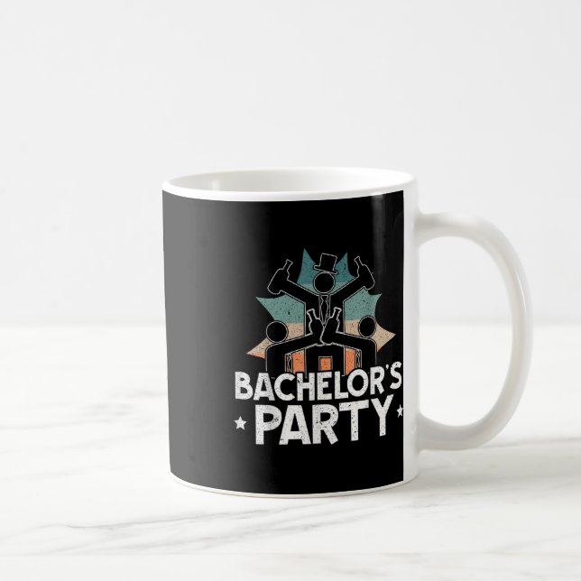 Party Bachelor Drink Team Bierbrauerei Kaffeetasse (Rechts)