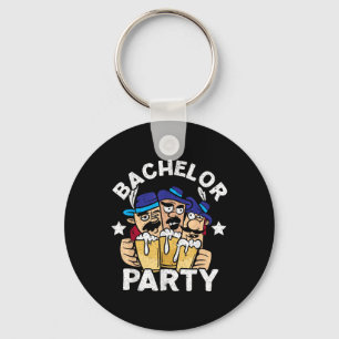 Party Bachelor in Progress Groomsquad Groomad Squa Schlüsselanhänger