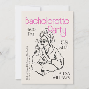 Party Bachelorette Einladung