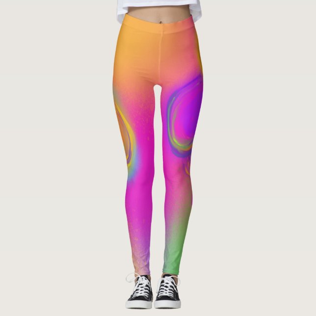 Party Balloon Design Leggings (Vorderseite)