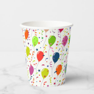 Party Balloons  Pappbecher
