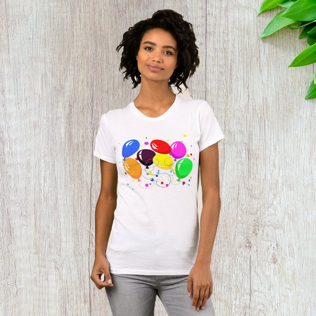 Party Balloons T - Shirt (Von Creator hochgeladen)