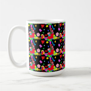 Party-Balottendesign Rot und andere Farben Kaffeetasse