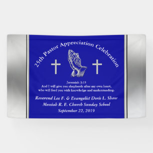 Party-Banner für benutzerdefinierte Pastor-Wertst Banner