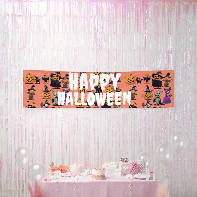 Party-Banner, Hexen-Scare-Crow-Halloween Banner (Party)
