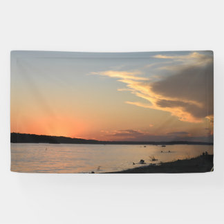 Party Banner with Sunset desugn (part if collectio