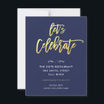 PARTY Bar Mitzvah moderne Marine   Imitate Goldskr Einladung<br><div class="desc">*** HINWEIS - DER SCHIEDENE GOLD FOIL EFFEKT IST EIN DRUCKENDES BILD *** - - - - - - - - - - - - - - - - - - - - KONTAKTIEREN SIE MICH mit der Liebe des Designs für "Imitate mit Goldfolieneffekt", aber möchten einige Änderungen sehen -...</div>