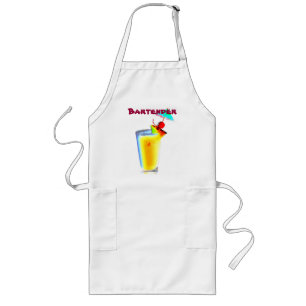 Party-Barkeeper Lange Schürze
